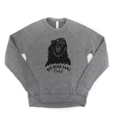 Big Bear Lake Raglan Sweatshirt - Unisex Sweater - Sponge Fleece Pullover - Women's Clothing Store - Boutique - O KOO RAN - Big Bear Lake California