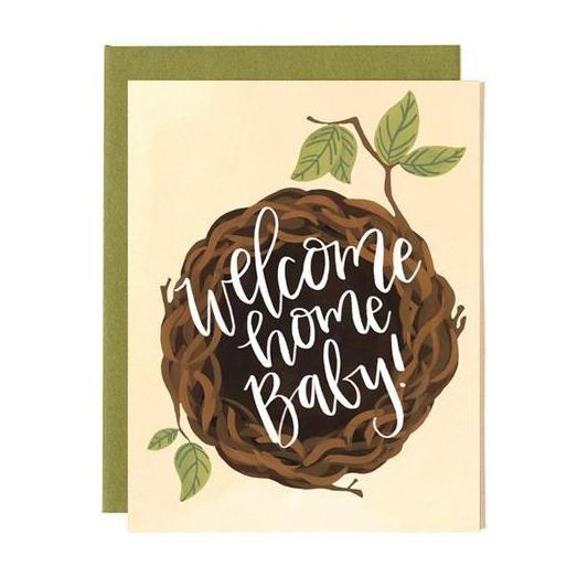 1canoe2 Nest Baby Card - Baby Shower - Baby Shower Card - Greeting Card - Nest Baby - Children's Clothing Store - Kid's Store - Baby Store - Camp Crib - Big Bear Lake California