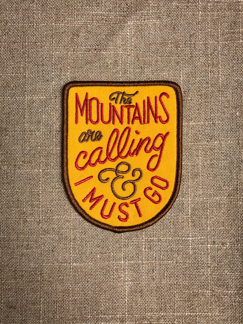 The Mountains Are Calling Patch