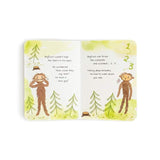 Slumberkins Bigfoot Snuggler Bundle - Baby Stuffed Animal - Security Blanket - Children's Boutique - Baby Clothing Store - Camp Crib - Big Bear Lake California