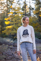 Big Bear Lake Drop Shoulder Sweatshirt - Heather Dust