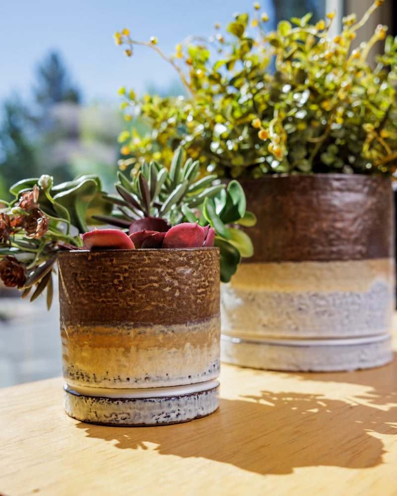 Ombre Stoneware Planter - Small