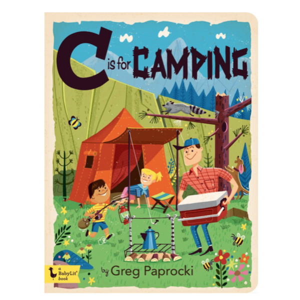 C is for Camping - Children's Book - Children’s Clothing Store - Baby Toys - Toddler Store - Baby Clothing Store - Camp Crib - Big Bear Lake California - Big Bear