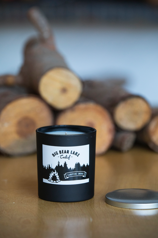 Big Bear Lake Campfire Smoke Candle