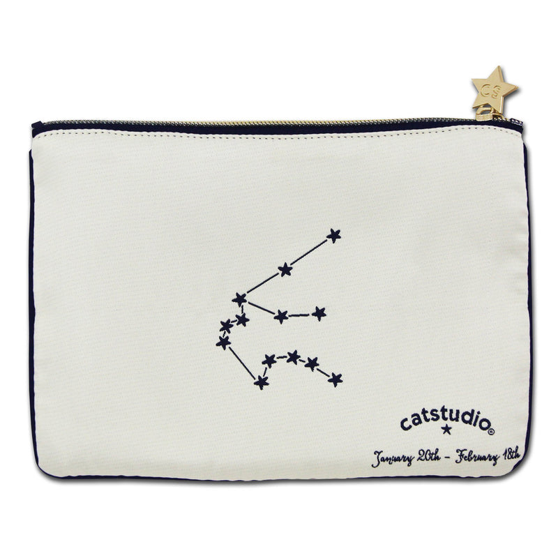 Aquarius Astrology Zip Pouch