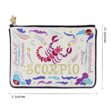 Scorpio Astrology Zip Pouch