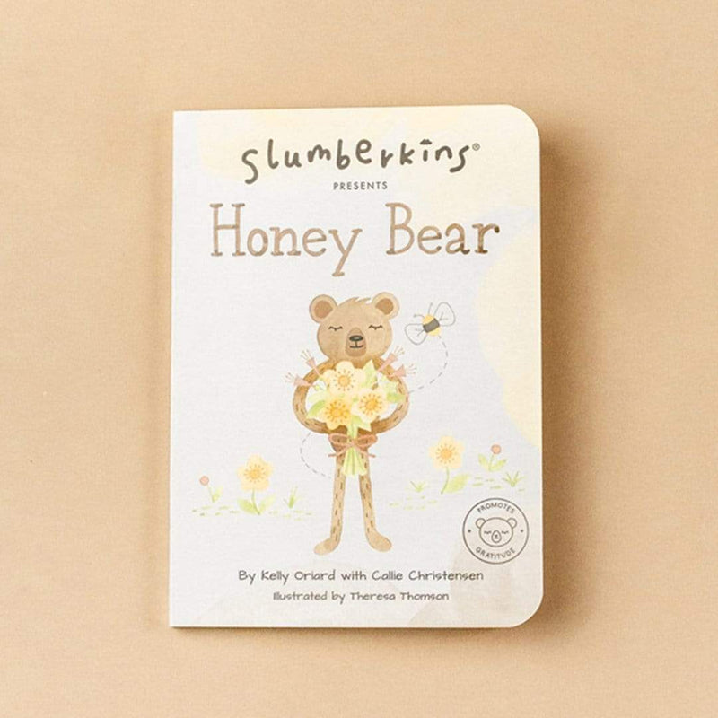 Slumberkins Honey Bear Snuggler Bundle - Baby Stuffed Animal - Security Blanket - Children's Boutique - Baby Clothing Store - Camp Crib - Big Bear Lake California