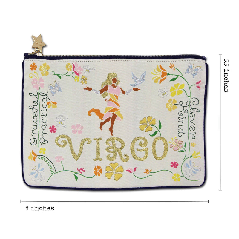 Virgo Astrology Zip Pouch